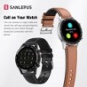 SANLEPUS - Smart Watch - heart rate - phone calls - workout - waterproof - Bluetooth - Android / IOSWatches