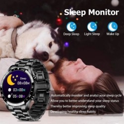 LIGE 2021 smartwatch - bluetooth - sport watch for men - heart rate monitoring - music control - waterproof