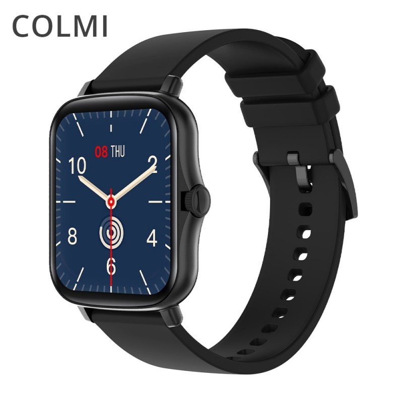 COLMI P8 Plus - 1.69 inch Smart Watch - GTS 2 - full touch - fitness tracker - sleep monitoring - calls - waterproofWatch COLMI P8 Plus - 1.69 inch Smart Watch - GTS 2 - full touch - fitness tracker - sleep monitoring - calls - waterproofWatch