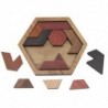 Funny Puzzles Wood Geometric Abnormity Shape Puzzle Wooden Toys Tangram/Jigsaw Board Kids Children Educational Toys for Boys