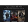 KOSPET ROCK - Smart Watch - Bluetooth - Android / IOS - waterproof - fitness tracker - blood pressure monitorSmart-Wear