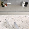 Decorative wallpaper - wall / furniture sticker - self-adhesive - waterproof - marble gravelFurniture
