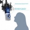 Podcast kondensatormikrofon - professionell PC -strömmande kardioid - kit - USB - 192kHz/24bit