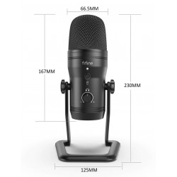 FIFINE - recording microphone - podcast - USB - for PC / PS4 /Mac