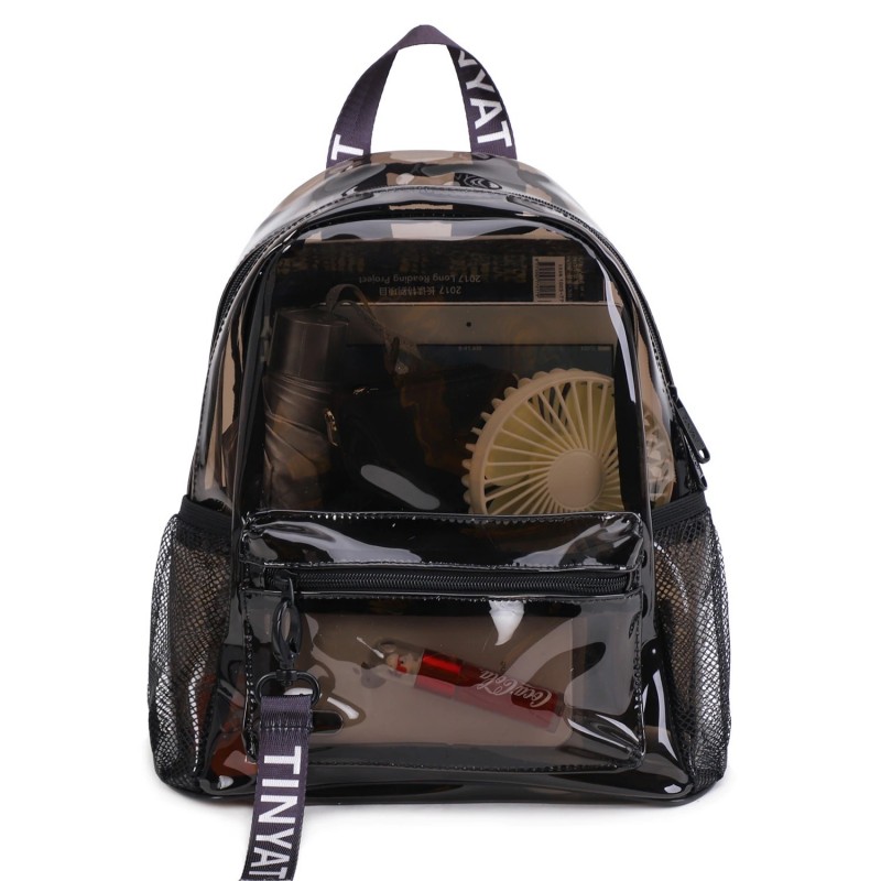 Fashionable transparent backpack - school bag Fashionable transparent backpack - school bag