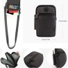 Small shoulder & crossbody waterproof bag - unisex - earphone socketBags