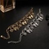 Vintage bracelet - with elephants / pearls / safety pin