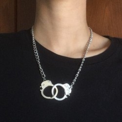 Trendigt kort halsband - kärlek handbojor - unisex