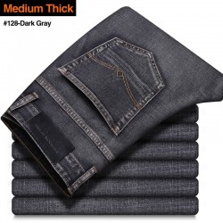 Men's classic jeans - stretch trousers - regular fit