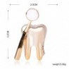 Dentist mirror / tooth - elegant brooch