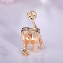 Dentist mirror / tooth - elegant brooch