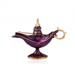 Aladdin's magic lamp - elegant brooch