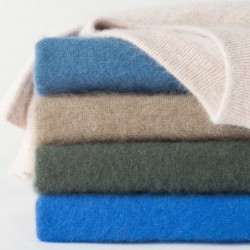 Men's soft sweater - mink cashmere