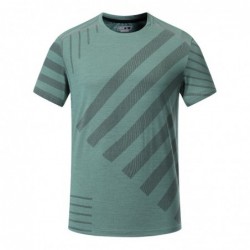 Men's sport t-shirt - elastic - quick drying - graphic print