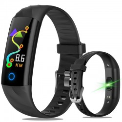 Smart Watch - sports bracelet - Bluetooth - fitness tracker / blood pressure / heart rate monitor - IP68 waterproof