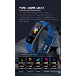 Smart Watch - sports bracelet - Bluetooth - fitness tracker / blood pressure / heart rate monitor - IP68 waterproof