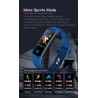 Smart Watch - sports bracelet - Bluetooth - fitness tracker / blood pressure / heart rate monitor - IP68 waterproof