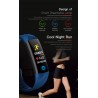 Smart Watch - sports bracelet - Bluetooth - fitness tracker / blood pressure / heart rate monitor - IP68 waterproof