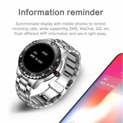 Smart Watch - electronic steel watch - LED - digital - waterproof - heart rate / blood pressureWatches