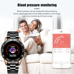 Smart Watch - electronic steel watch - LED - digital - waterproof - heart rate / blood pressureWatches