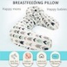 Breastfeeding pillow - with baby head protection cushion - U-shaped