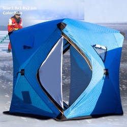 Winter warm tent - for ice fishing / camping - windproof - waterproof - anti-snow - large space