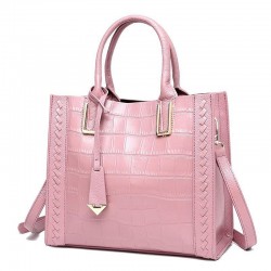 Stone Pattern Genuine Leather Women Shoulder Bag 2020 Female Leather Totes Bag Luxury Women Leather Handbag Brand Designer