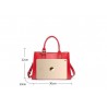 Luxurious women's shoulder bag - genuine leatherHandbags