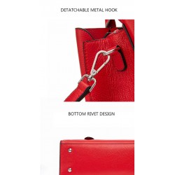 Luxury Genuine Leather Women Handbag Brand Design Shoulder Bag Women Casual Ladies Leather Totes Bag Crossbody Messenger Bag
