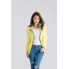 Spring / autumn hooded jacket - two sided - with zipper - cartoon print