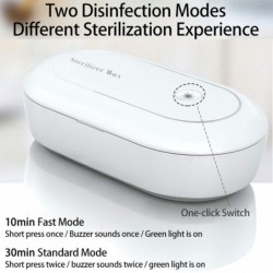 Universal disinfection box - sterilizer - for phones / face masks / toys - UV light - with USB cable
