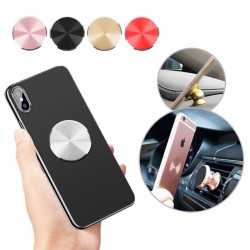 Metal plate - sticker - for magnetic phone holder - 3M adhesive