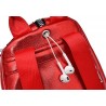 Fashionable backpack - anti-theft zippers - with decorative keychain
