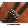 Women Anti Theft Backpacks Students Brown School Bags for Teenage Girls Waterproof Vintage Laptop Leather Big Travel Backpack