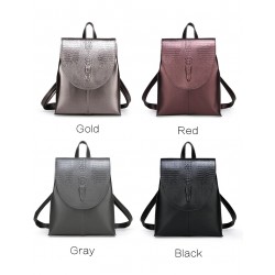 2020 New high quality pu leather backpacks women leisure travel backpack fashion school bags for girls mochila feminina