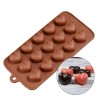 Silicone mold - for chocolate / jelly - non-stick