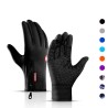 Winter warm gloves - touchscreen - waterproof - with zipper - unisex