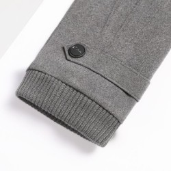 Eleganta varma handskar - pekskärmsfunktion - med en dekorativ knapp