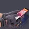 Winter suede gloves - touch screen function - windproof - anti-slip - unisexGloves