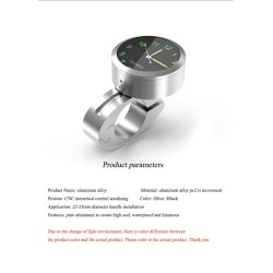 7/8" - universal motorcycle handlebar watch - waterproof