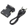 HDMI-compatible to VGA adapter - audio cable - 3.5mm - 1080PCables