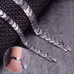 magnetic bracelet － arrow couple tungsten bracelet － health energy hematite bracelet anti scratch