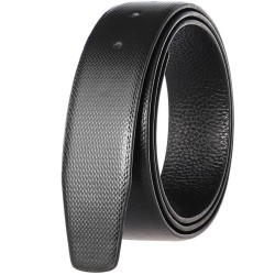 Fashionable leather belt - metal buckle with horse
