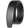 Fashionable leather belt - metal buckle with horse