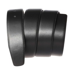 Fashionable leather belt - metal buckle with horse