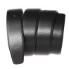 Fashionable leather belt - metal buckle with horse