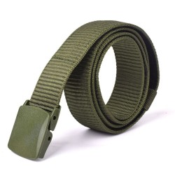 Anti theft belt - with hidden zipper - unisex - 120cm