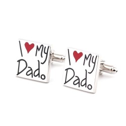 I LOVE MY DAD - manschettknappar