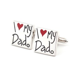 I LOVE MY DAD - manschettknappar