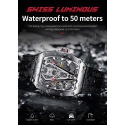 OUPINKE - luxurious men's watch - automatic - water resistant - luminous sapphire crystalWatches